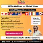 Join Our Mega Webinar on Global Visas, Get closer to your dreams abroad!